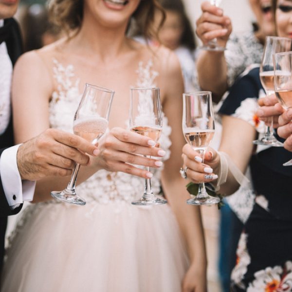 Champagne, Celebratory Toast, Engagement Ring, Wine, Event